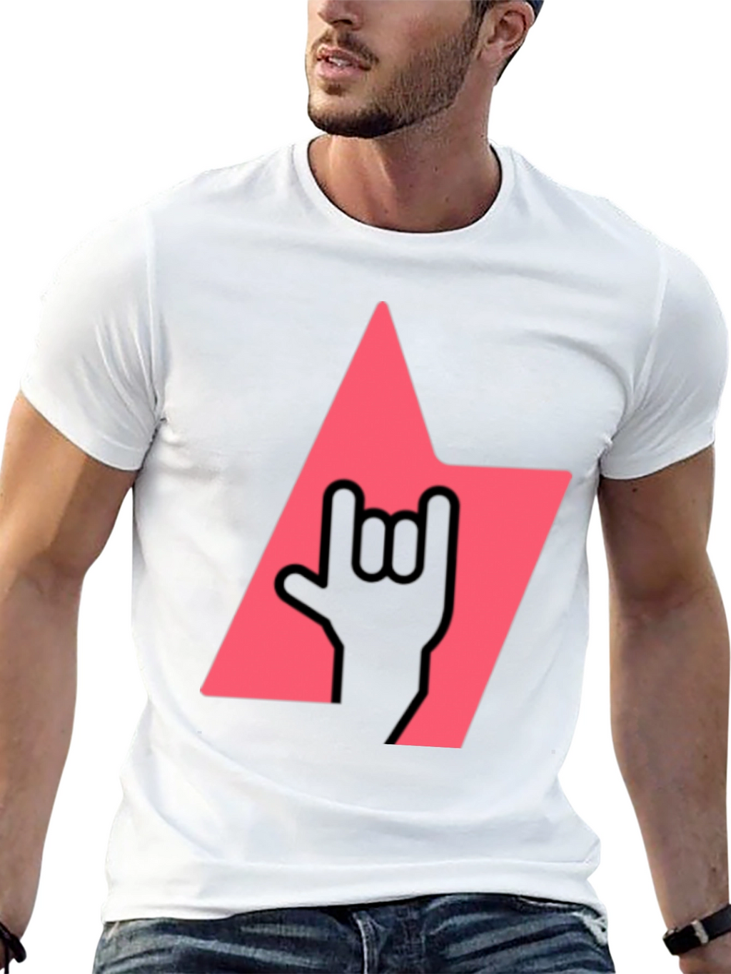 Rock On Tee: Bold Graphic T-Shirt