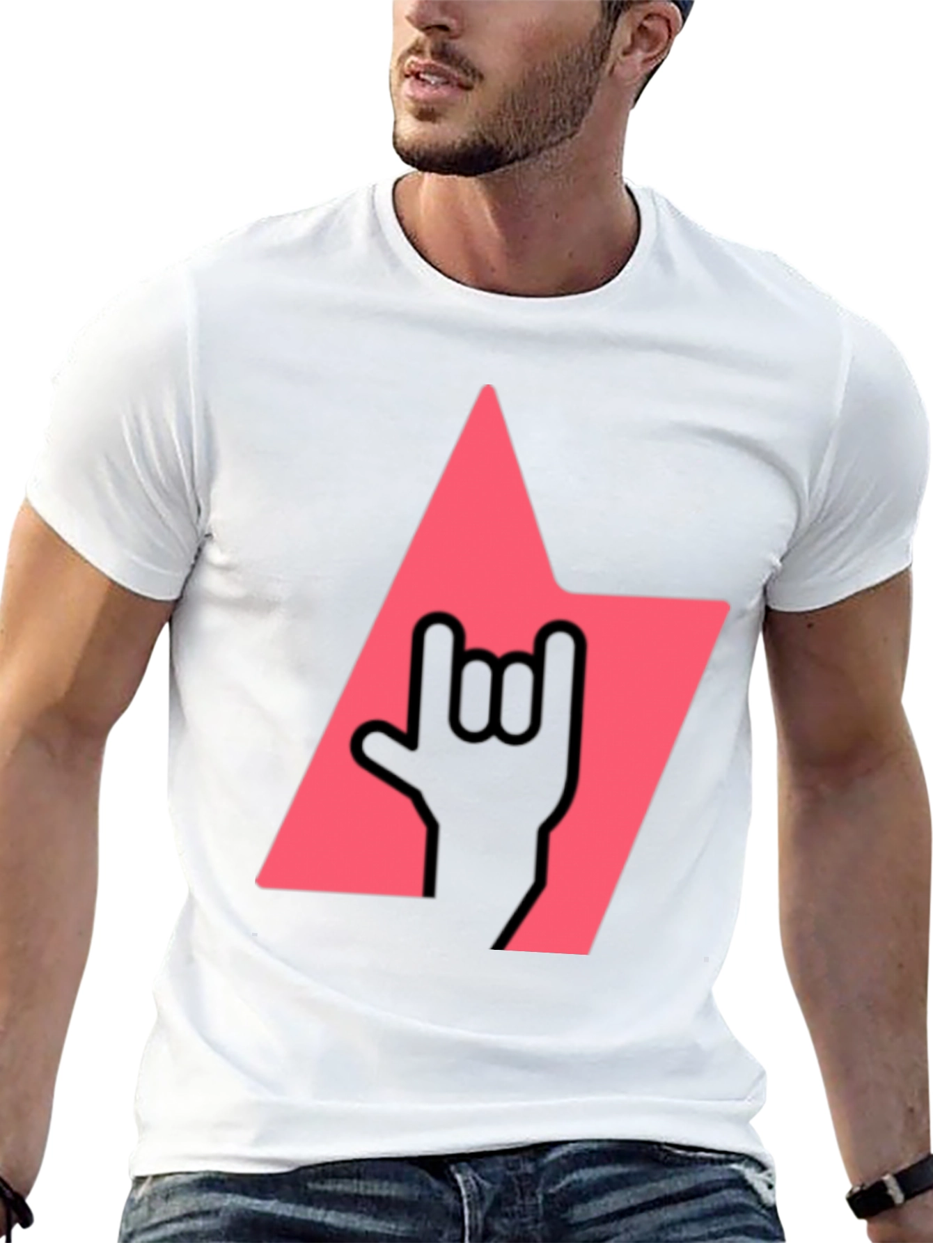 Rock On Tee: Bold Graphic T-Shirt