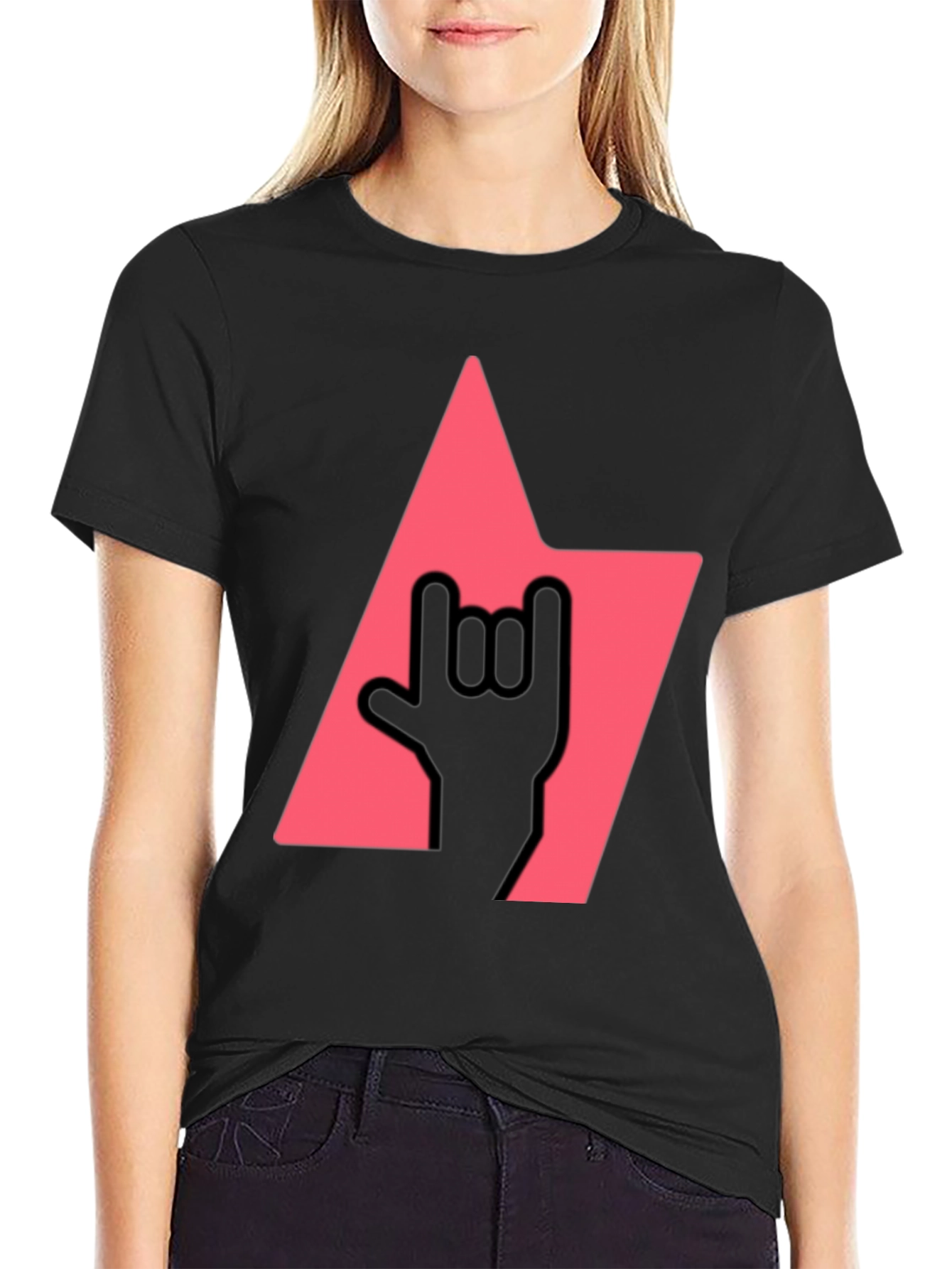 Rock On Tee: Bold Graphic T-Shirt