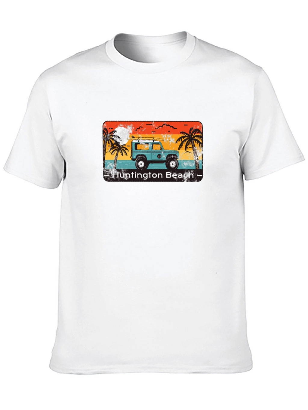 Huntington Beach Retro T-Shirt