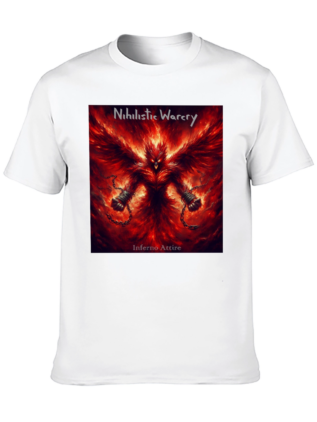 Inferno Attire Nihilistic Warcry Graphic T-Shirt