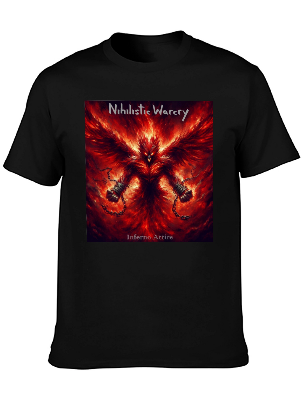 Inferno Attire Nihilistic Warcry Graphic T-Shirt