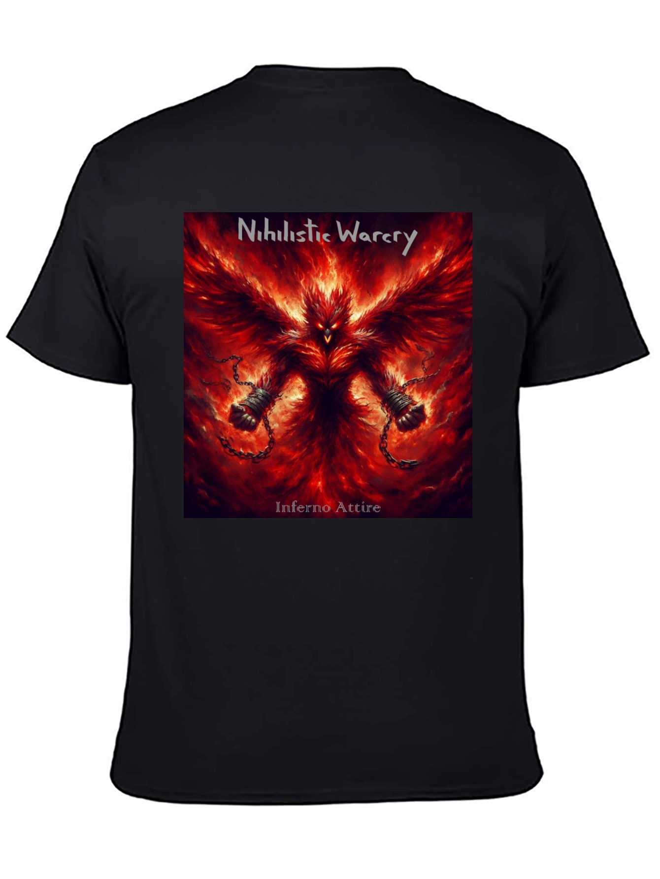 Inferno Attire Nihilistic Warcry Graphic T-Shirt