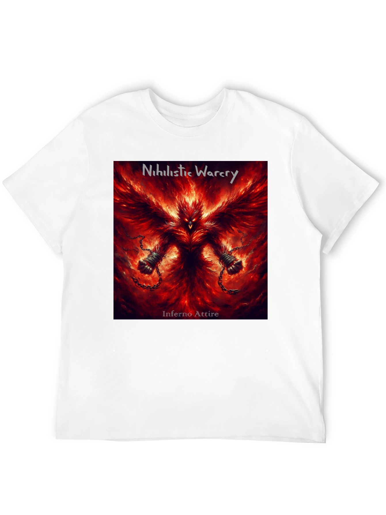 Inferno Attire Nihilistic Warcry Graphic T-Shirt