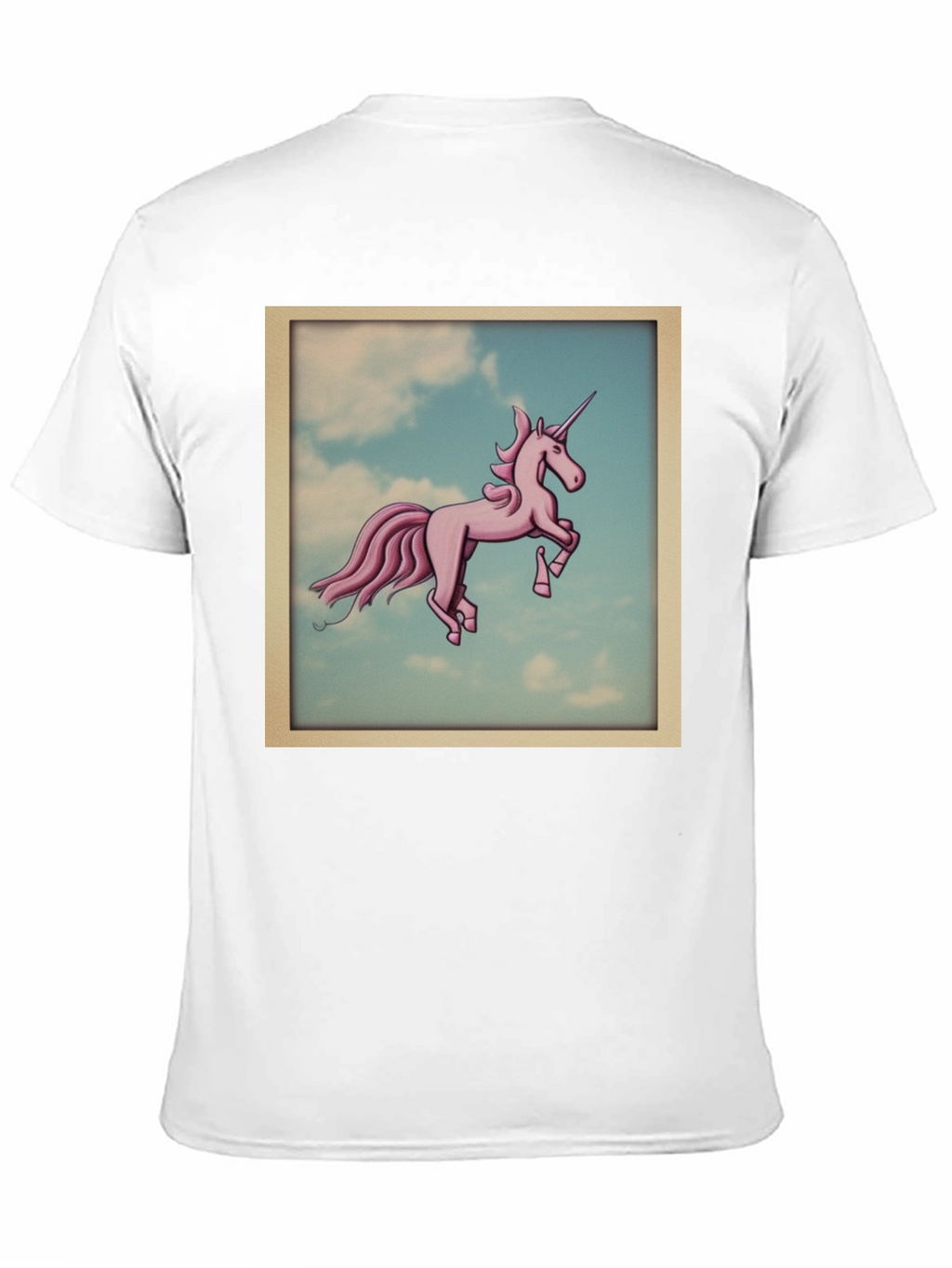 Unicorn in the Sky Black T-Shirt