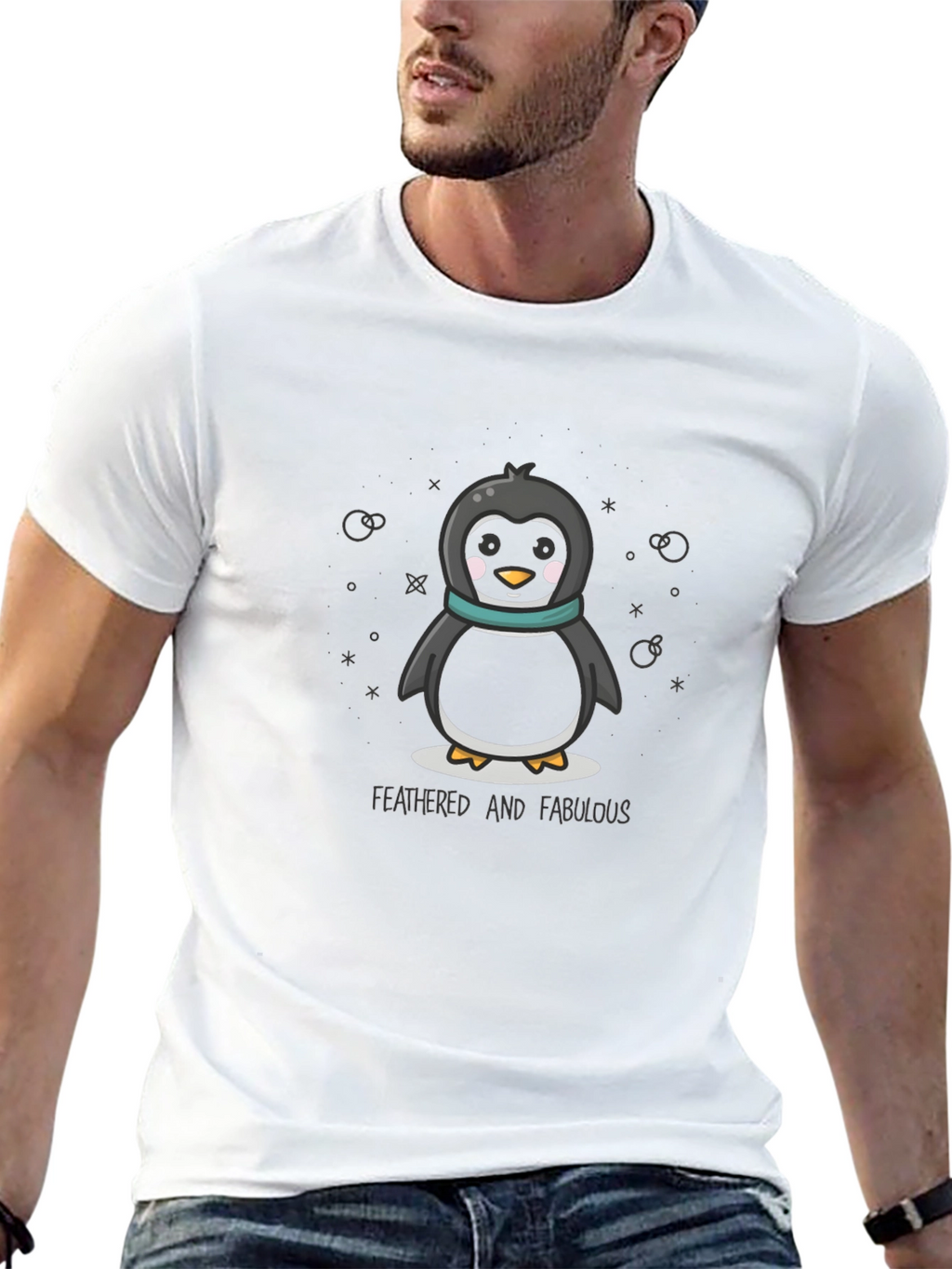 Cute Penguin Graphic Tee