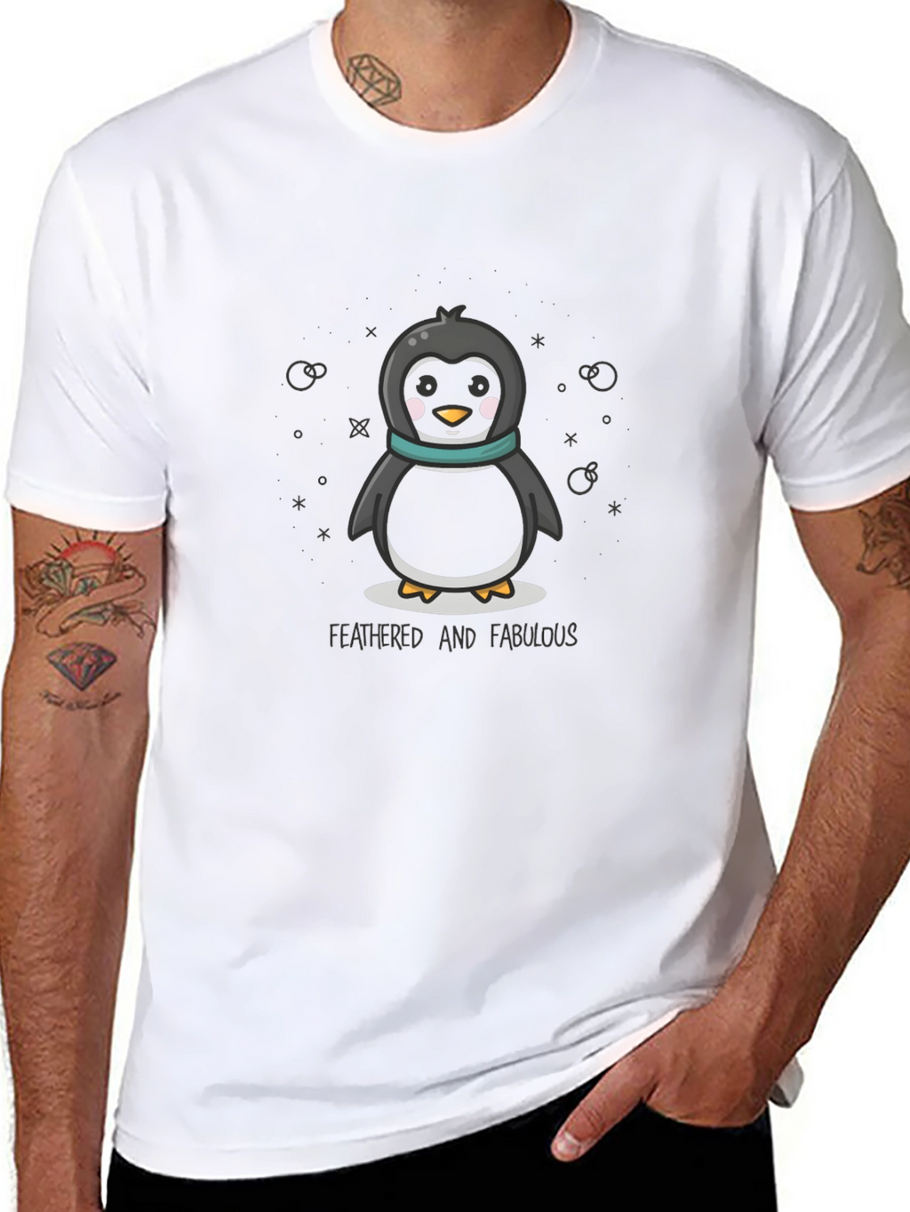 Cute Penguin Graphic Tee