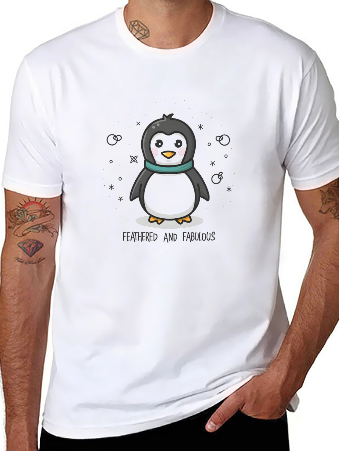 Cute Penguin Graphic Tee