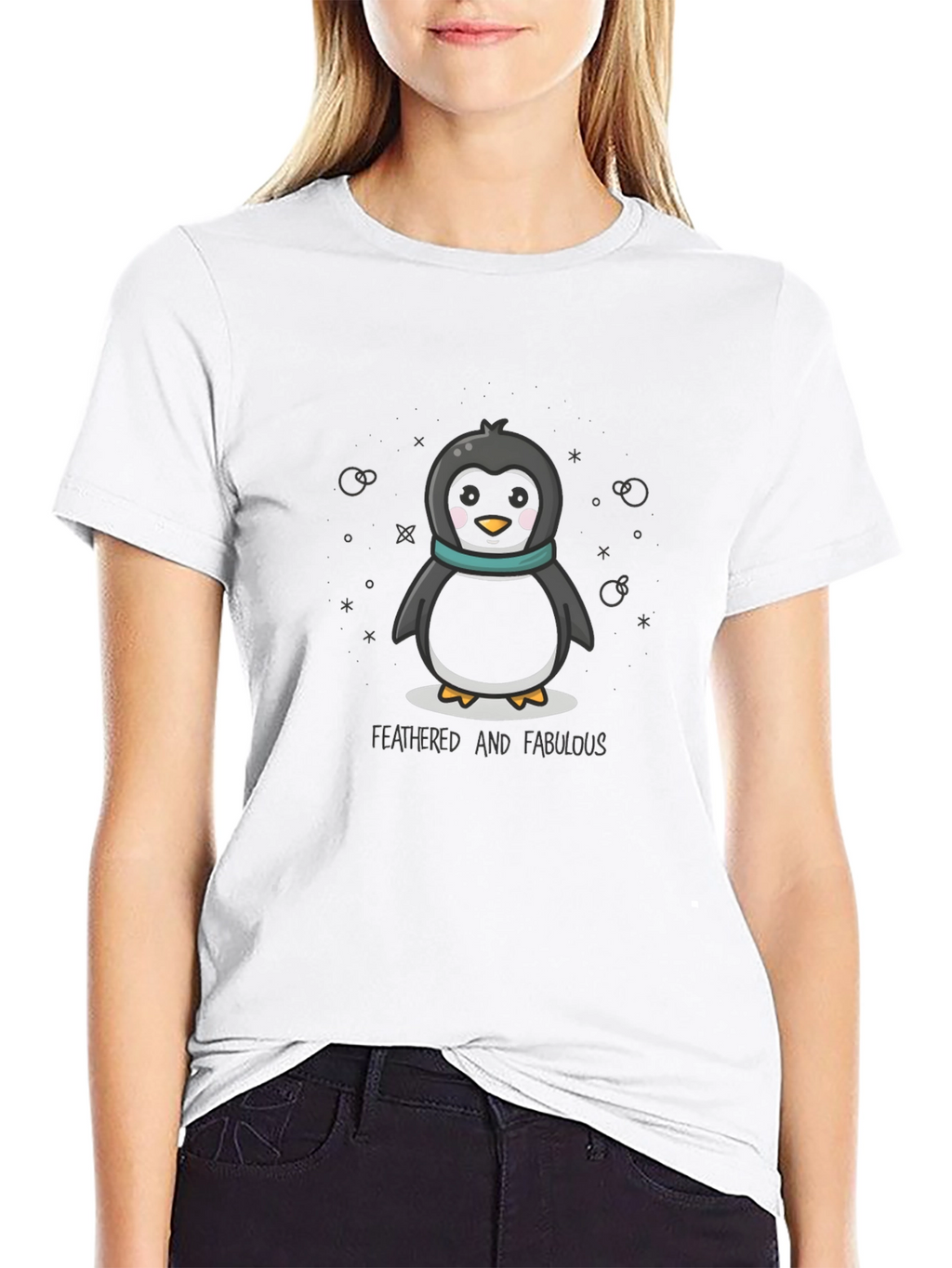 Cute Penguin Graphic Tee