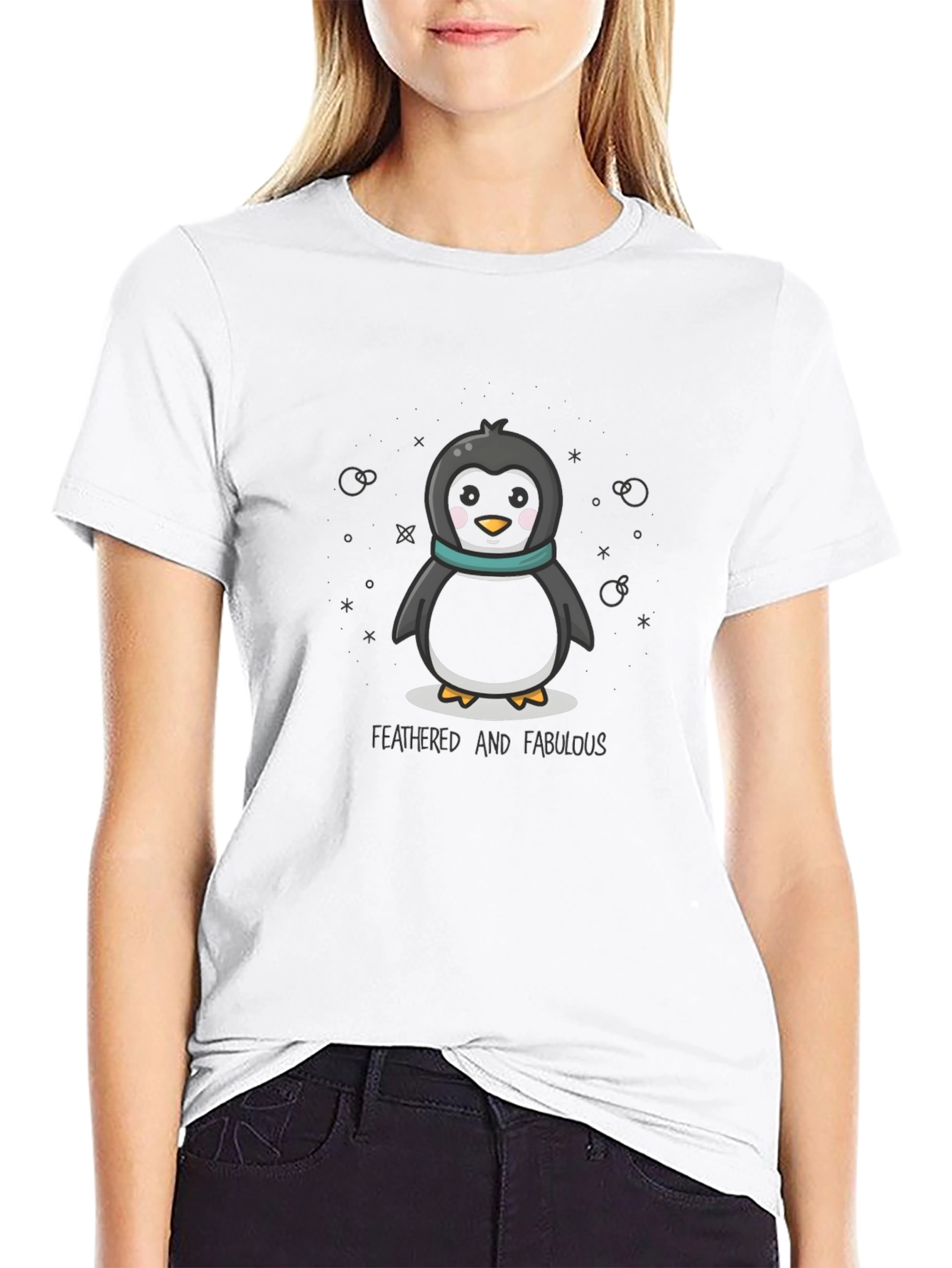 Cute Penguin Graphic Tee