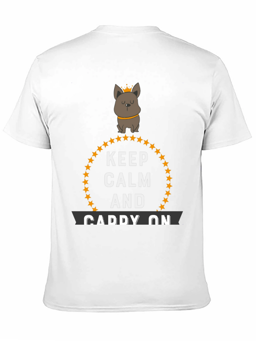 Keep Calm and Caddy On Novelty T-Shirt
