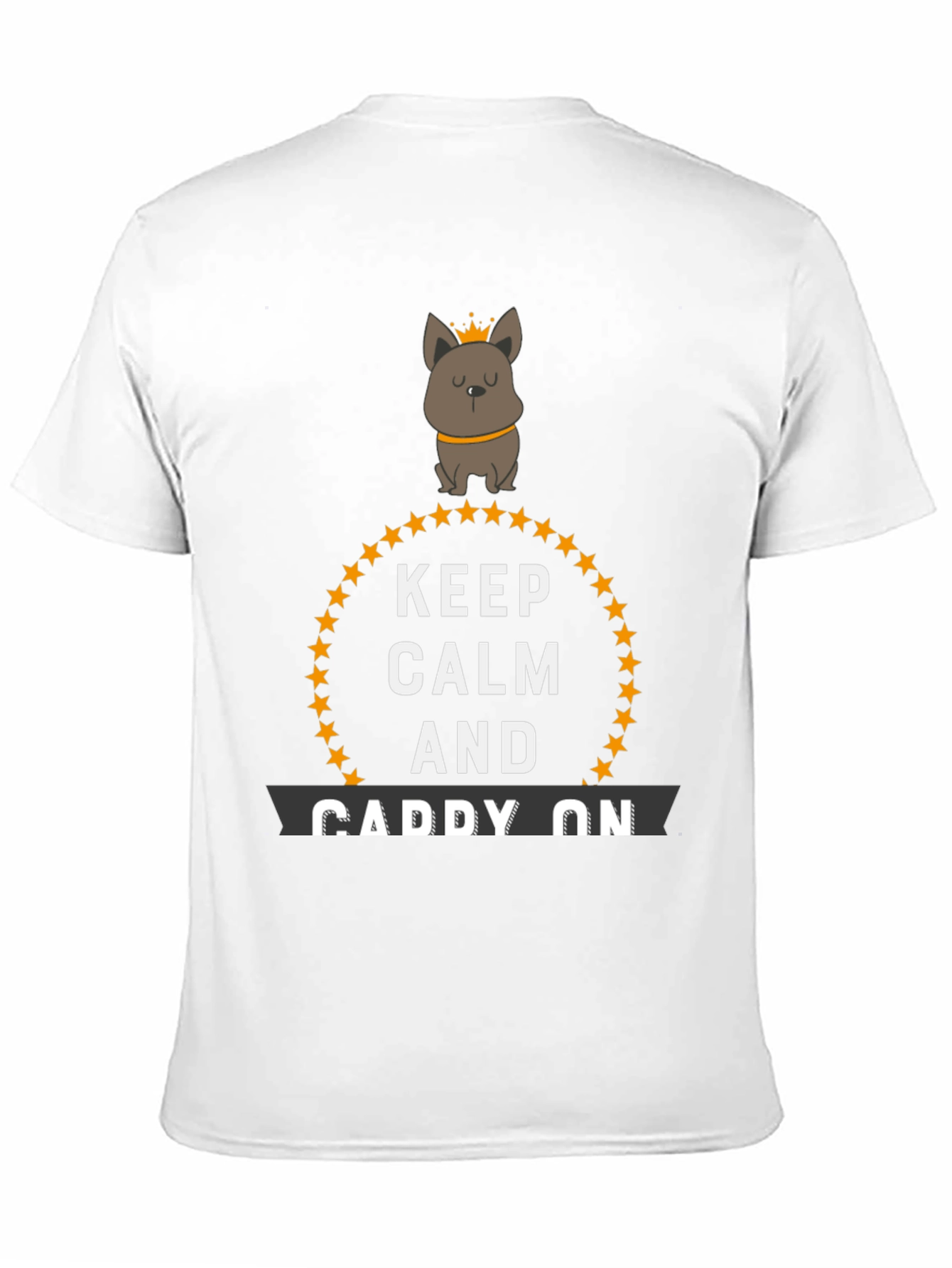Keep Calm and Caddy On Novelty T-Shirt