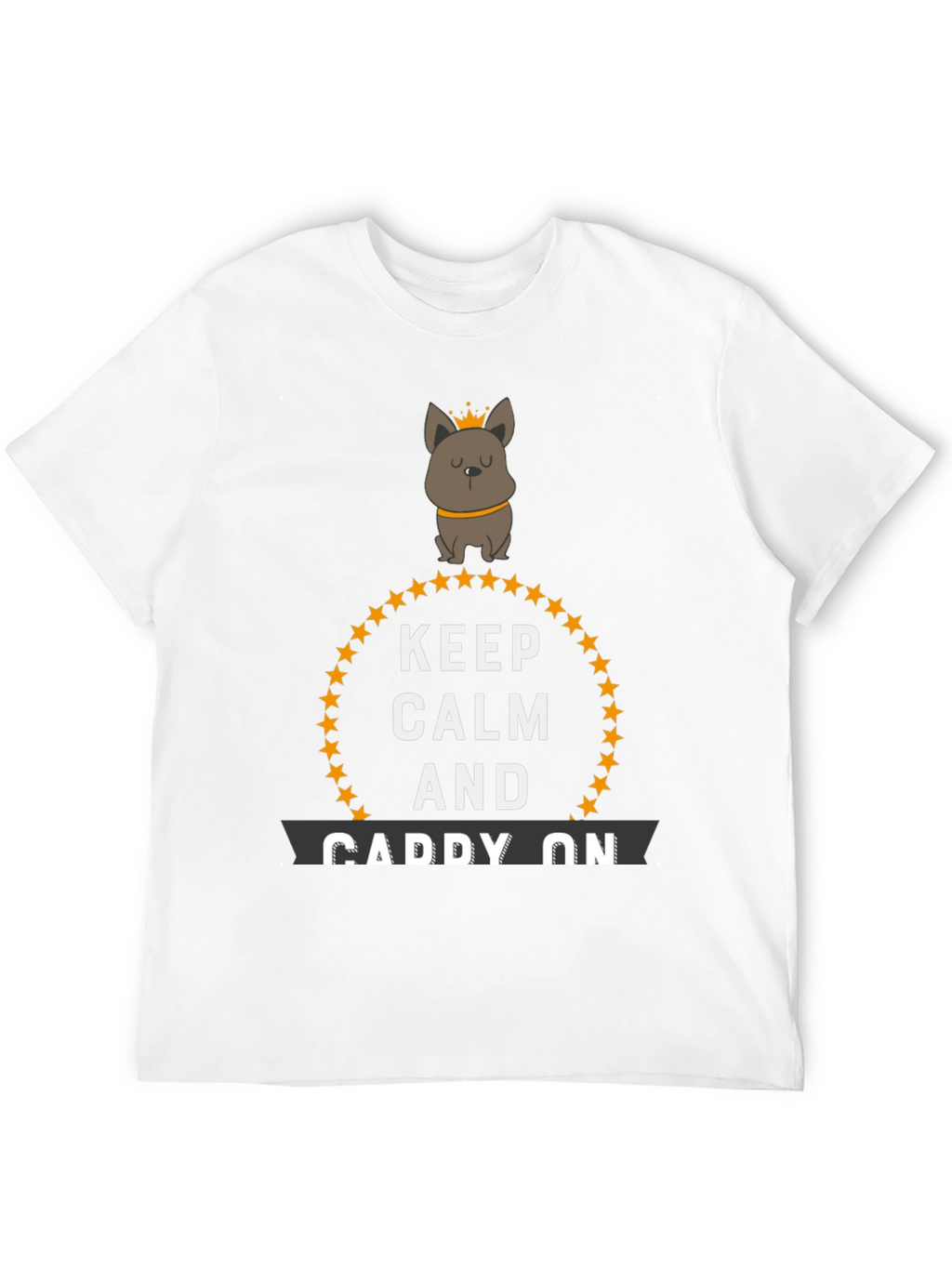 Keep Calm and Caddy On Novelty T-Shirt