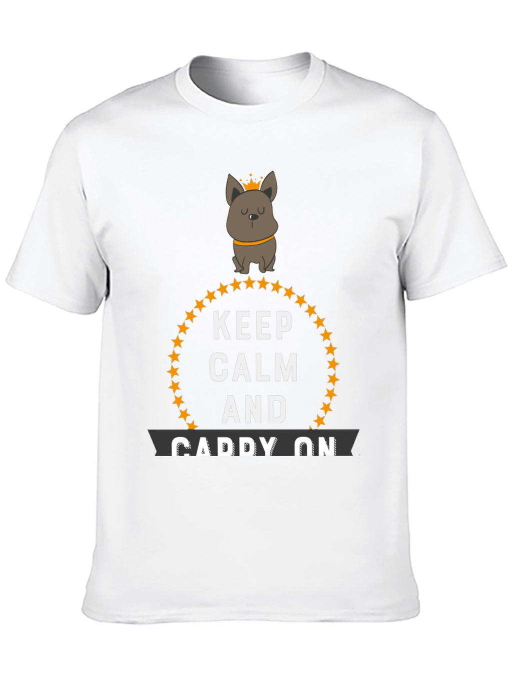 Keep Calm and Caddy On Novelty T-Shirt