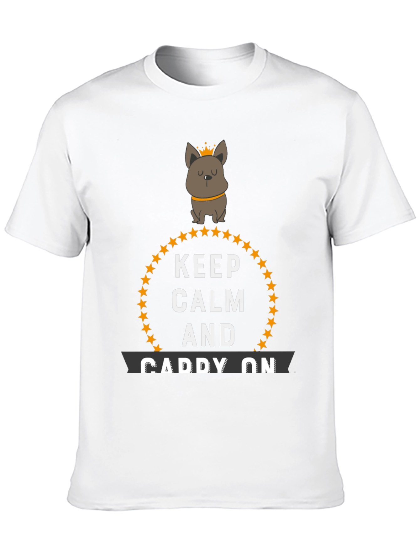 Keep Calm and Caddy On Novelty T-Shirt