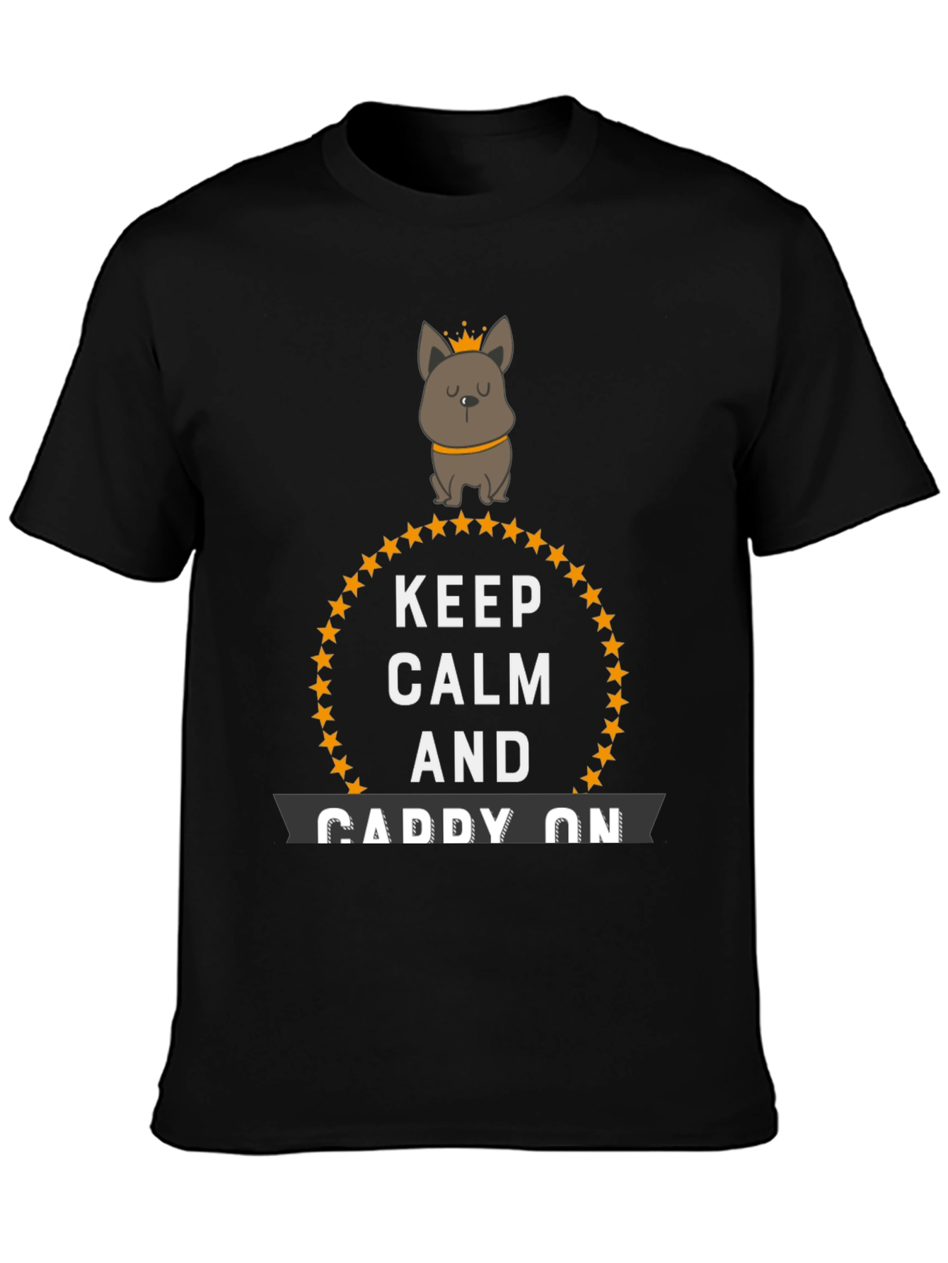 Keep Calm and Caddy On Novelty T-Shirt