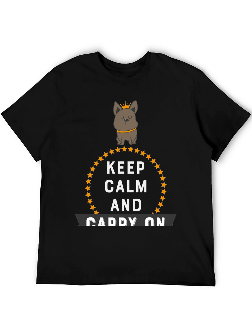 Keep Calm and Caddy On Novelty T-Shirt