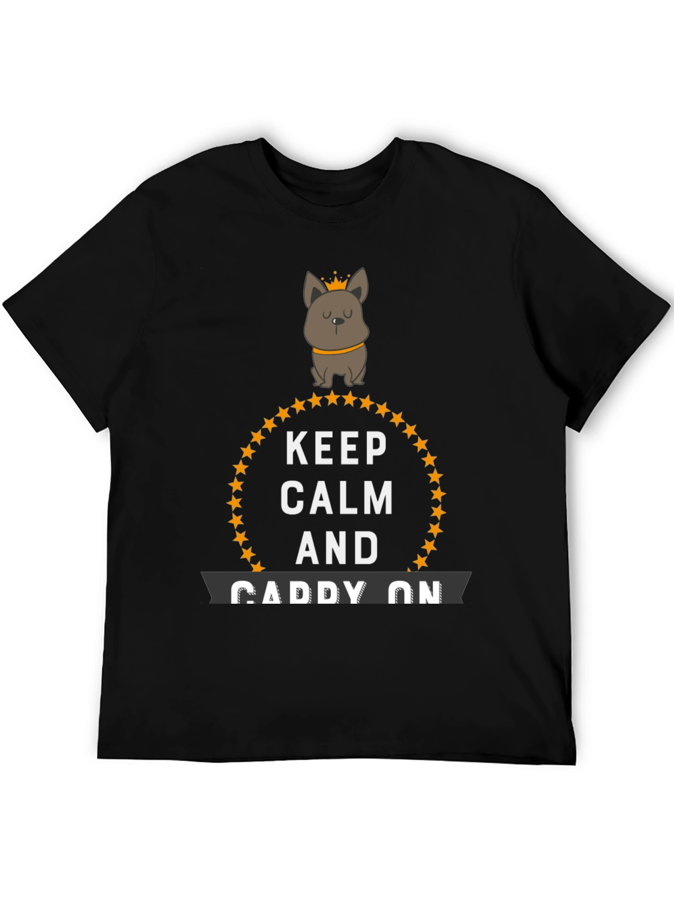 Keep Calm and Caddy On Novelty T-Shirt