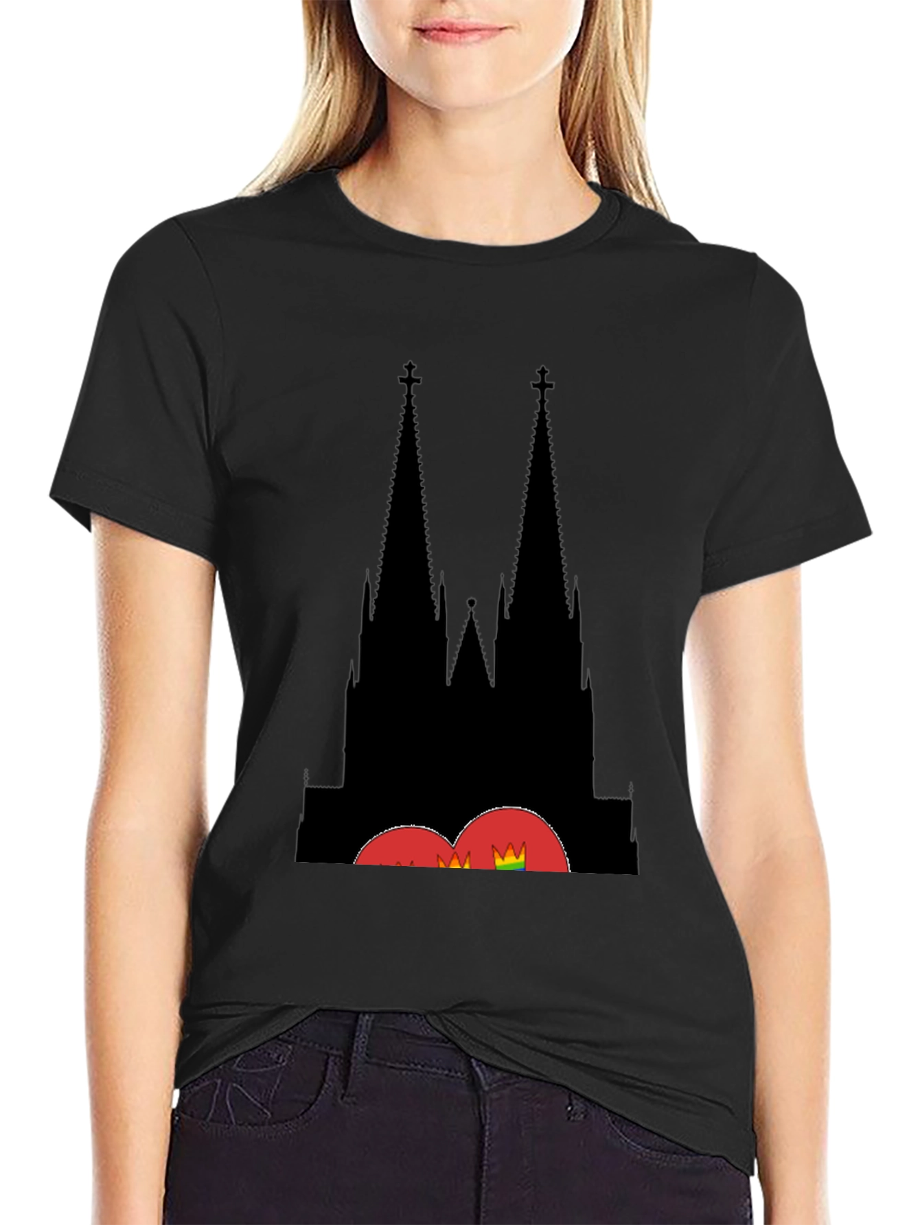 Cologne Cathedral Black T-Shirt