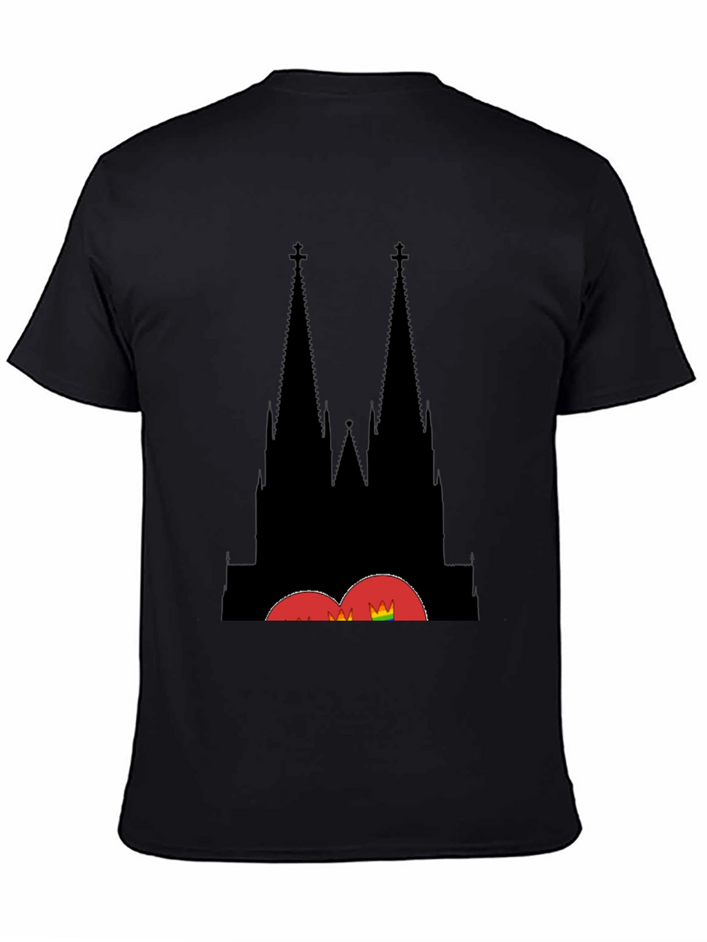 Cologne Cathedral Black T-Shirt