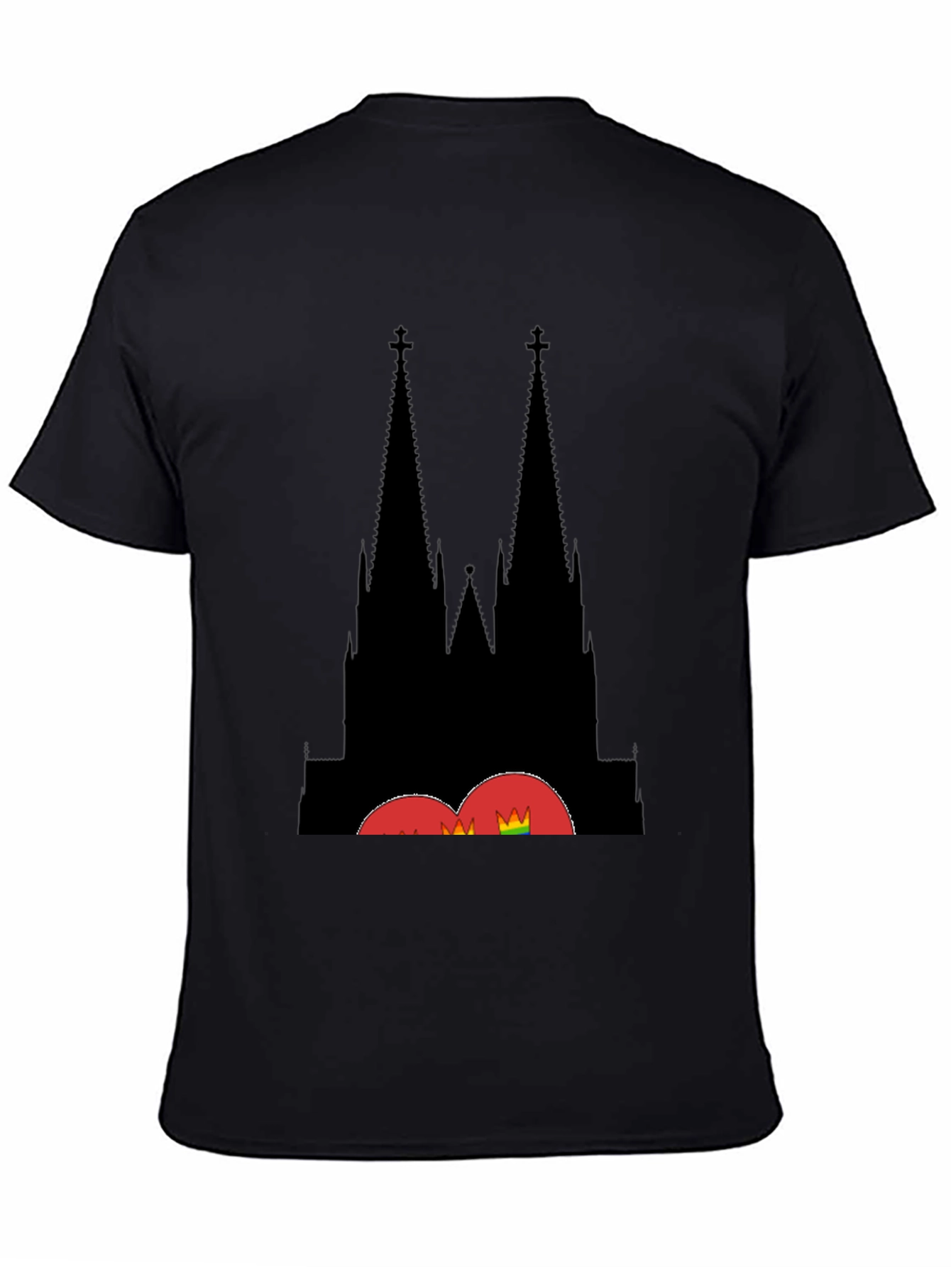 Cologne Cathedral Black T-Shirt