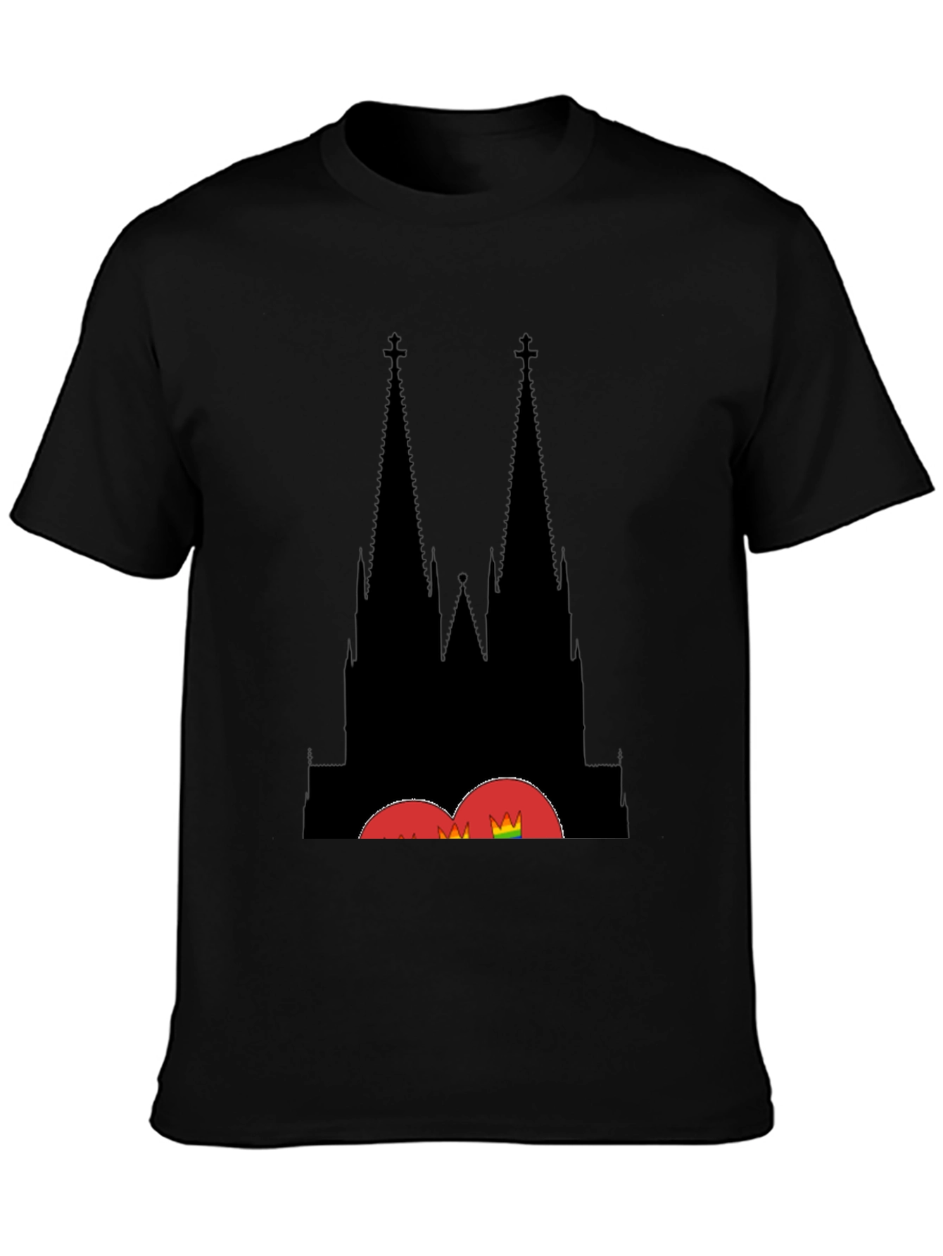 Cologne Cathedral Black T-Shirt