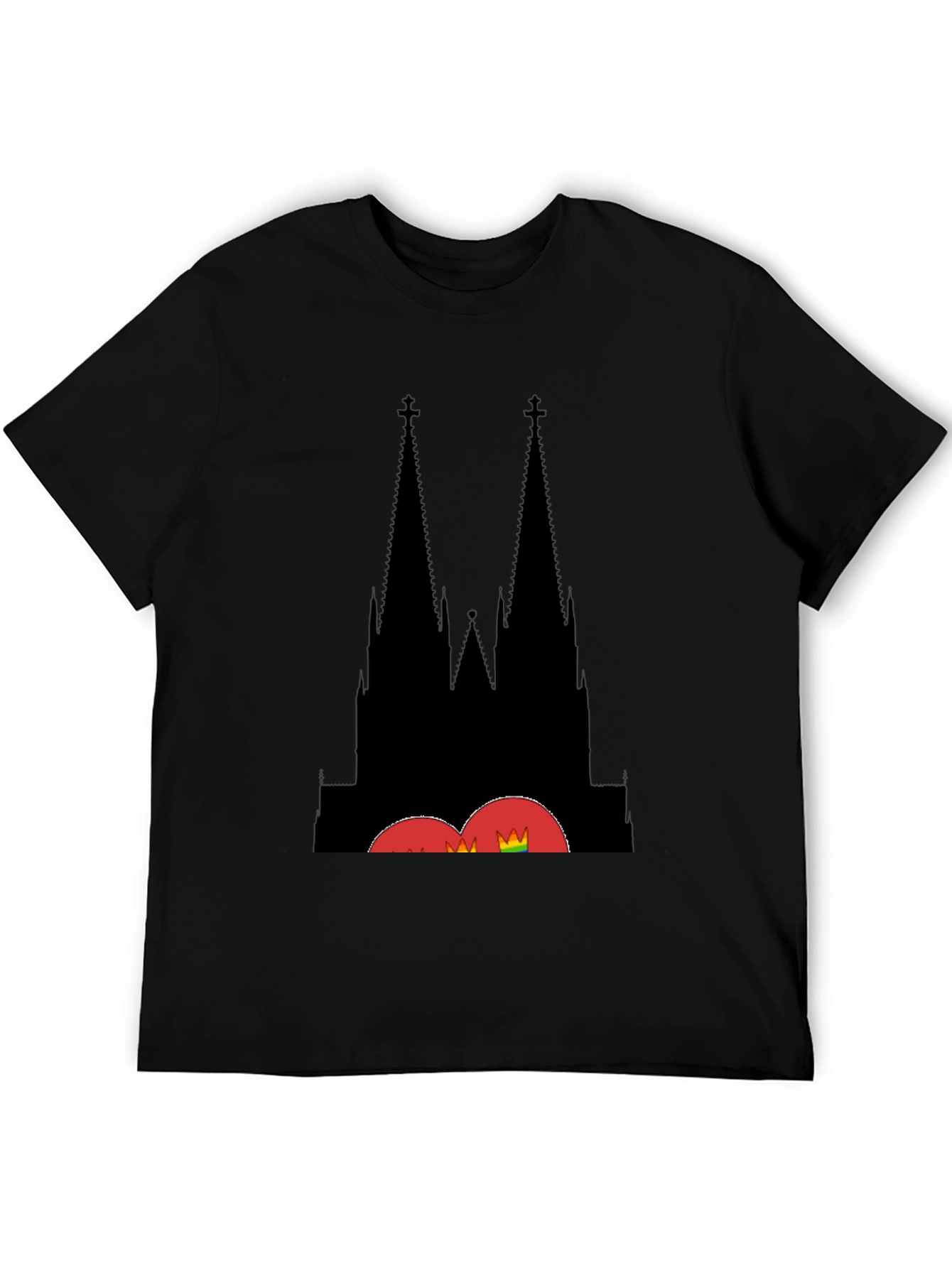 Cologne Cathedral Black T-Shirt