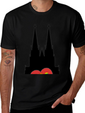Cologne Cathedral Black T-Shirt