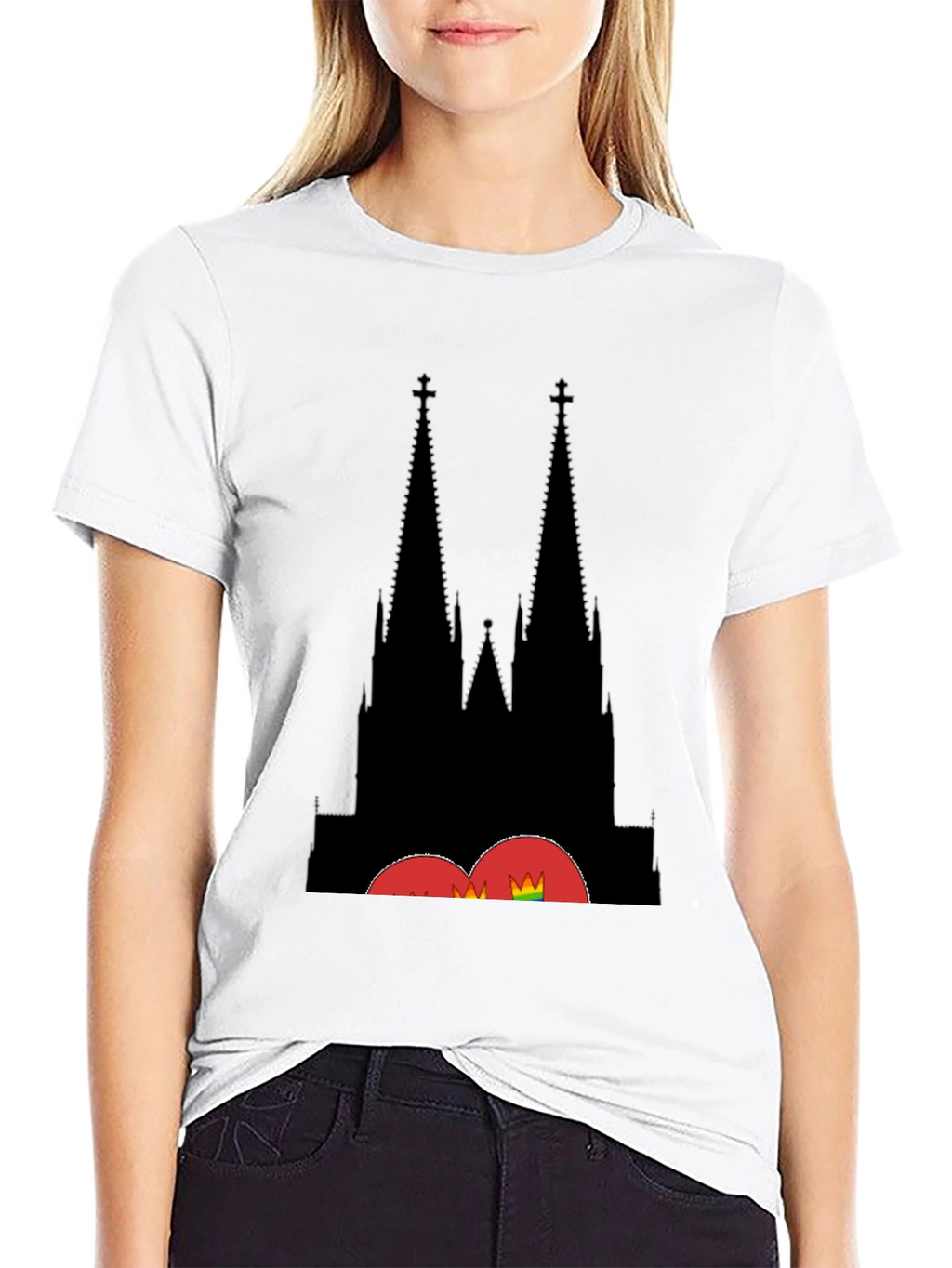 Cologne Cathedral Black T-Shirt