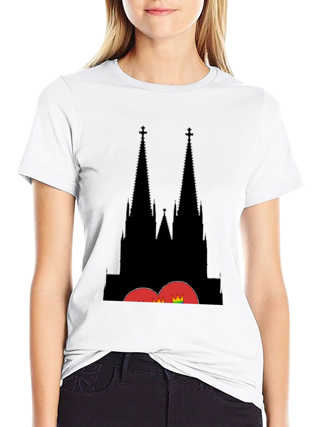 Cologne Cathedral Black T-Shirt