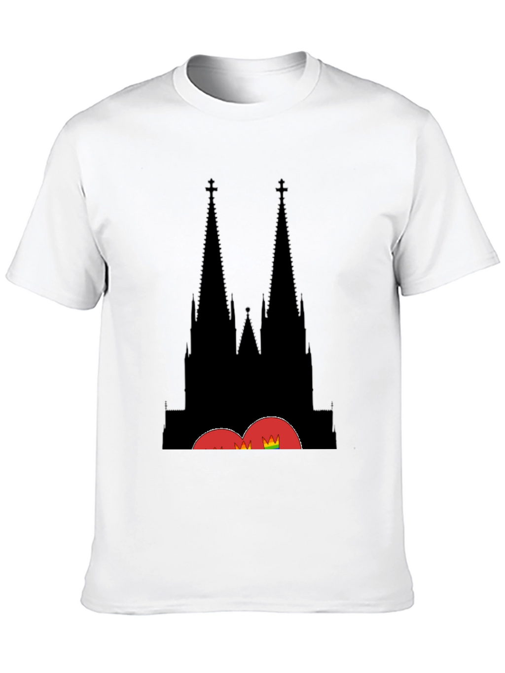Cologne Cathedral Black T-Shirt