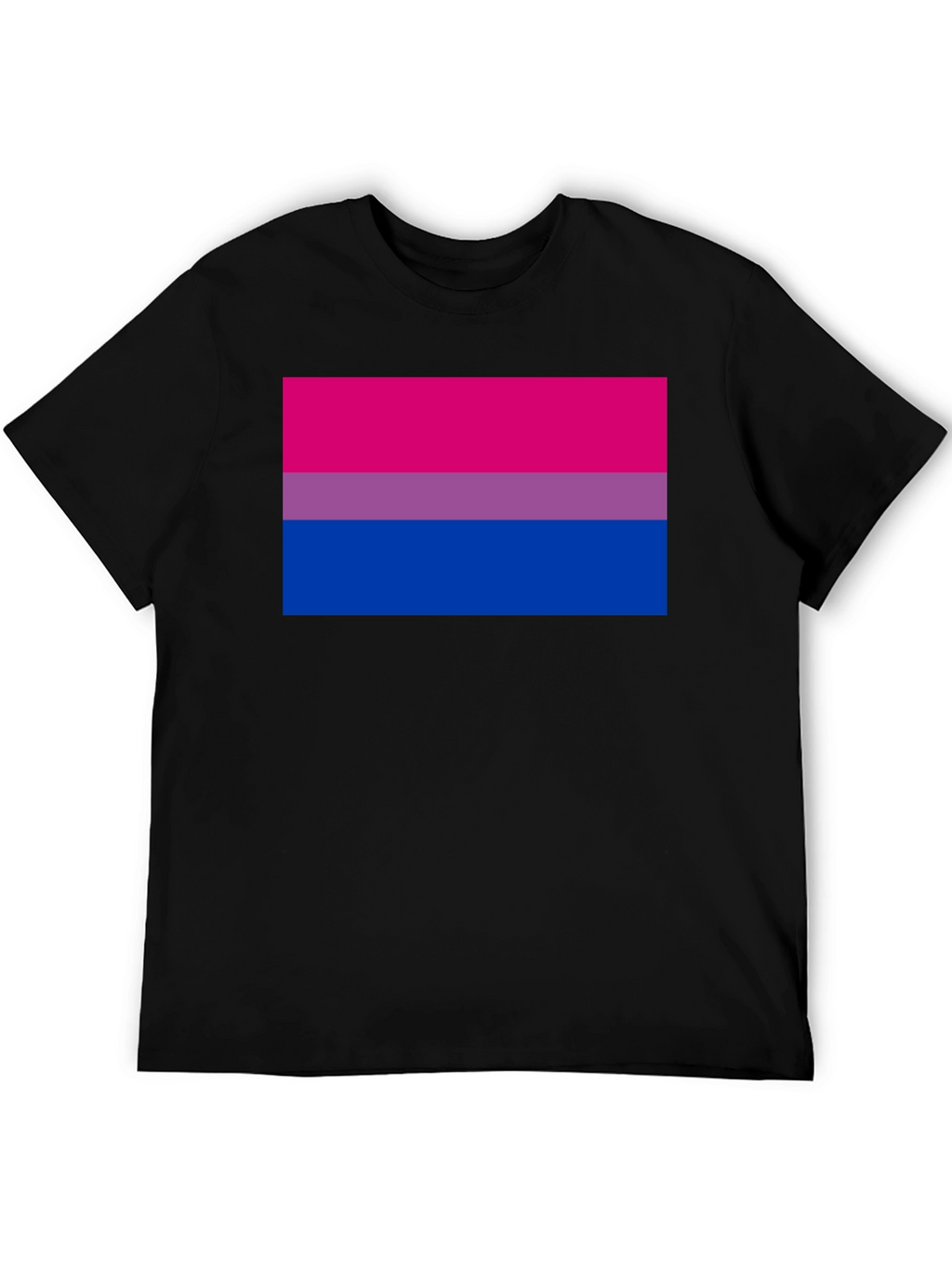 Bisexual Pride Flag Graphic T-Shirt