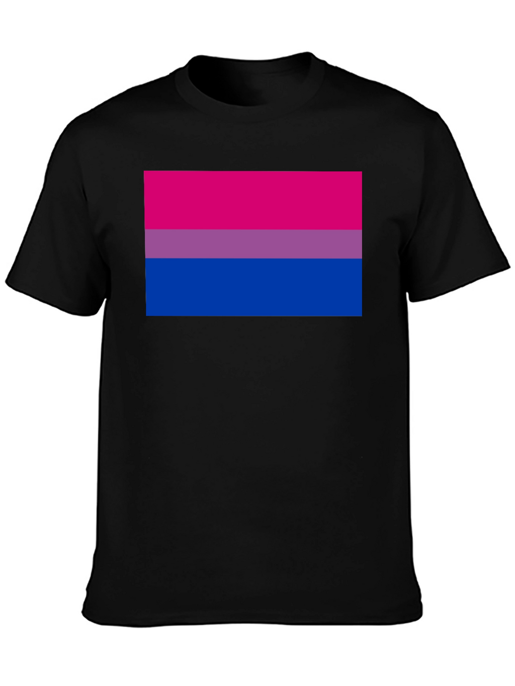 Bisexual Pride Flag Graphic T-Shirt