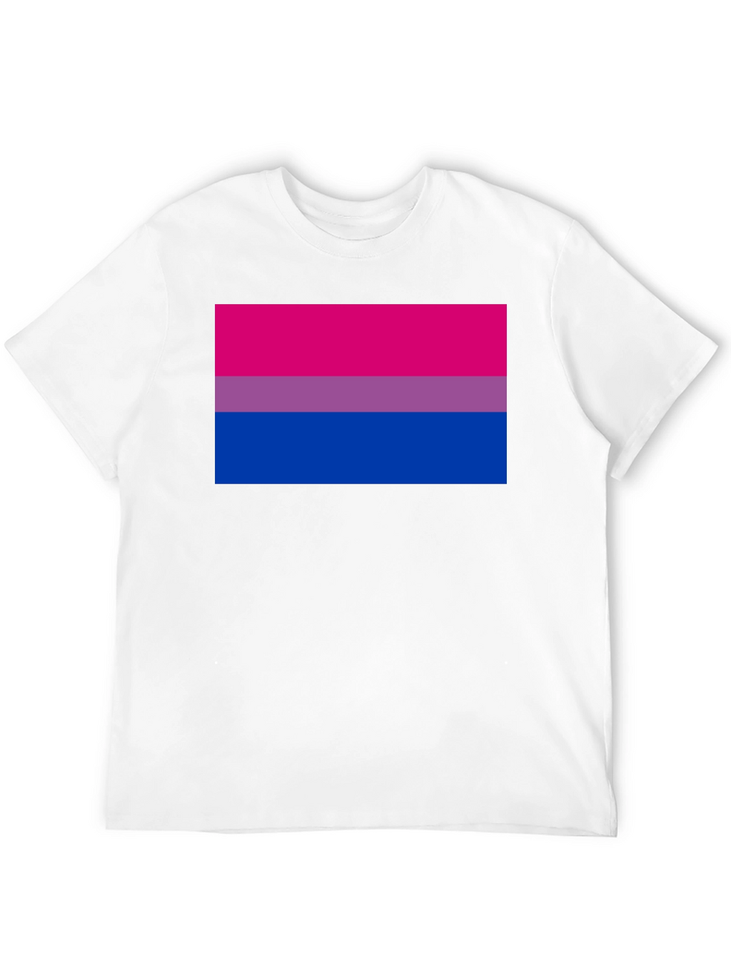 Bisexual Pride Flag Graphic T-Shirt