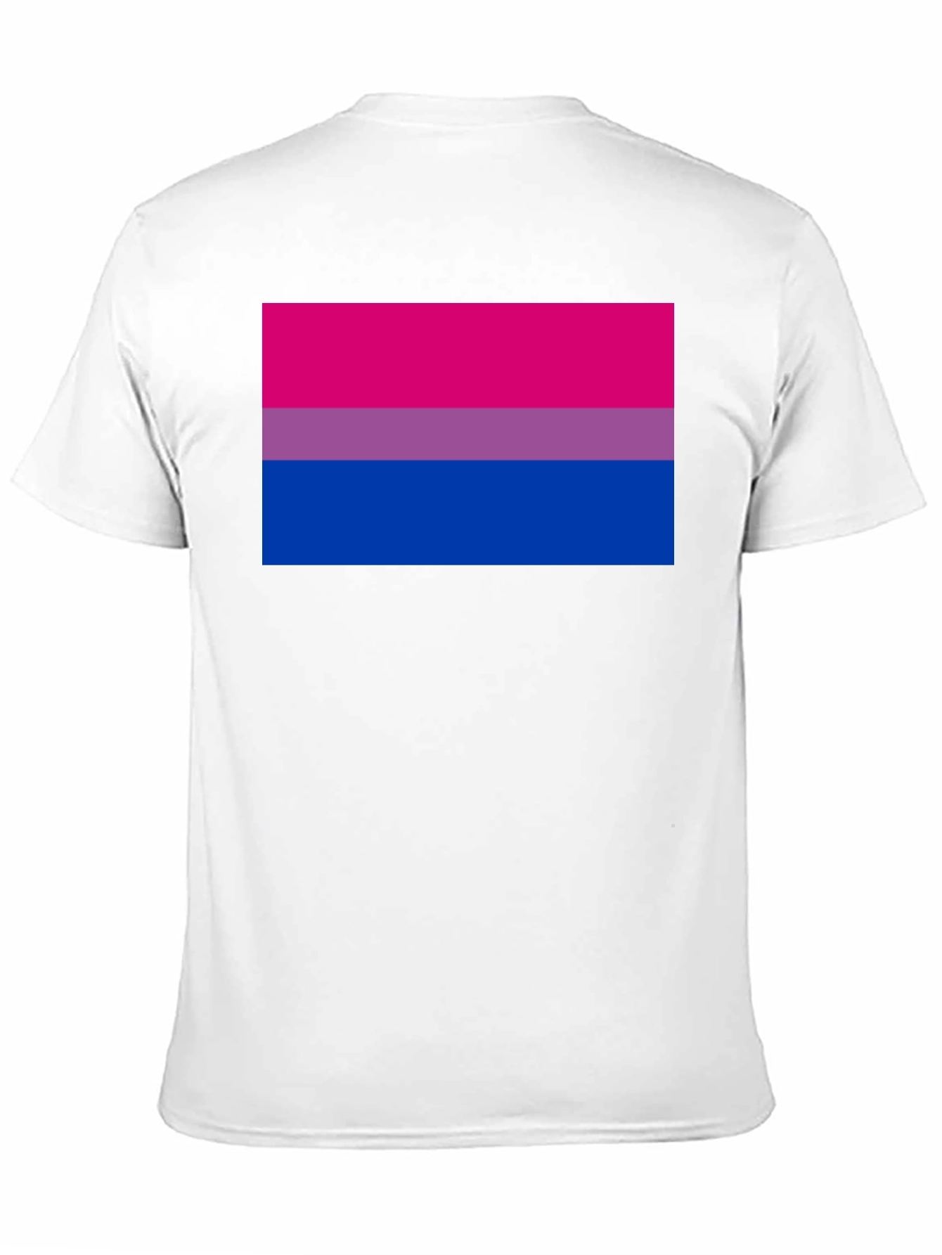 Bisexual Pride Flag Graphic T-Shirt