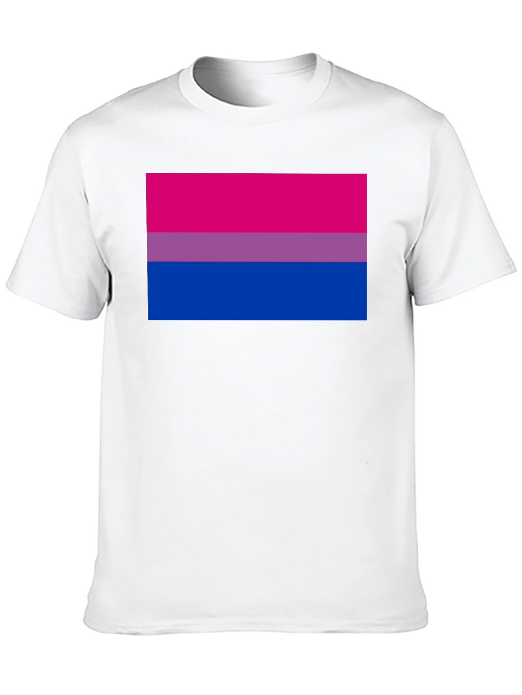 Bisexual Pride Flag Graphic T-Shirt