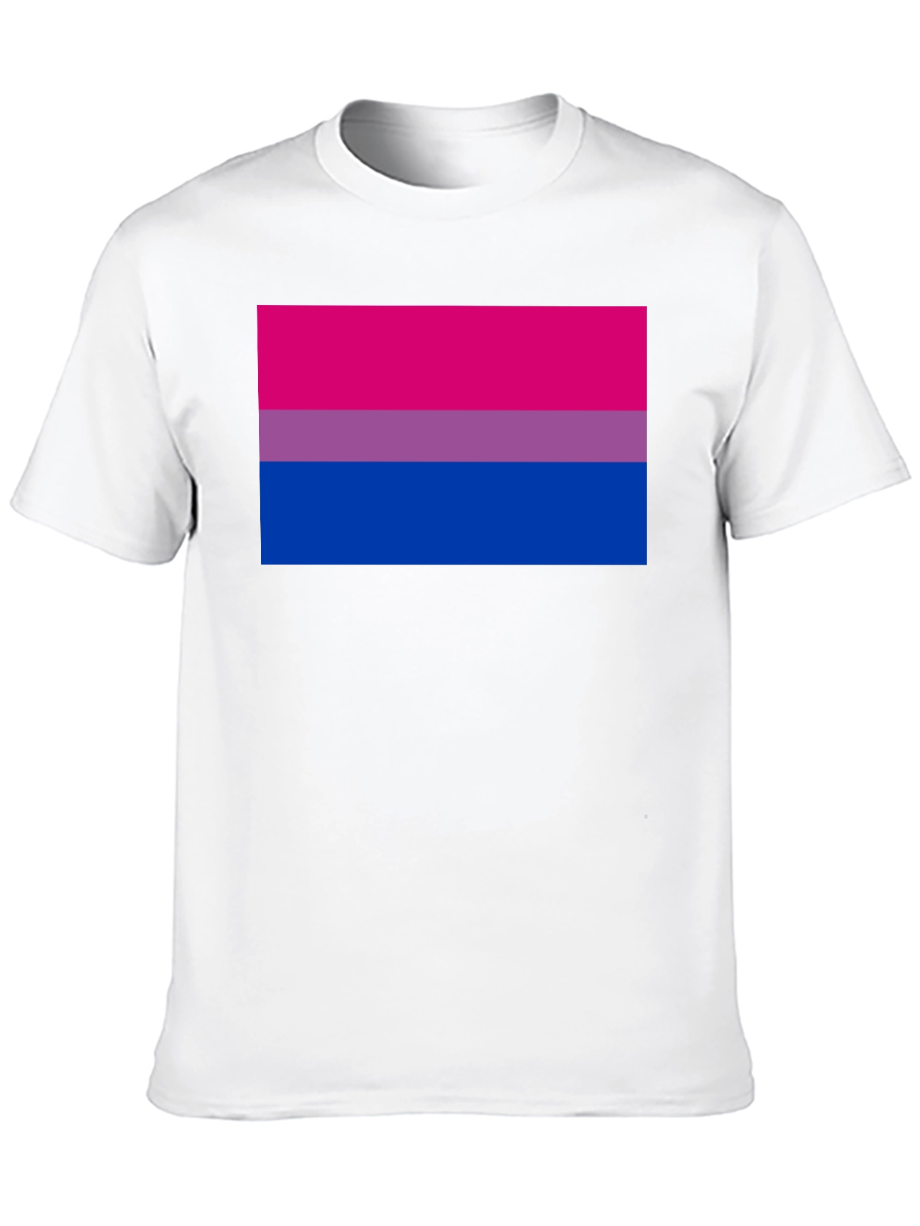 Bisexual Pride Flag Graphic T-Shirt