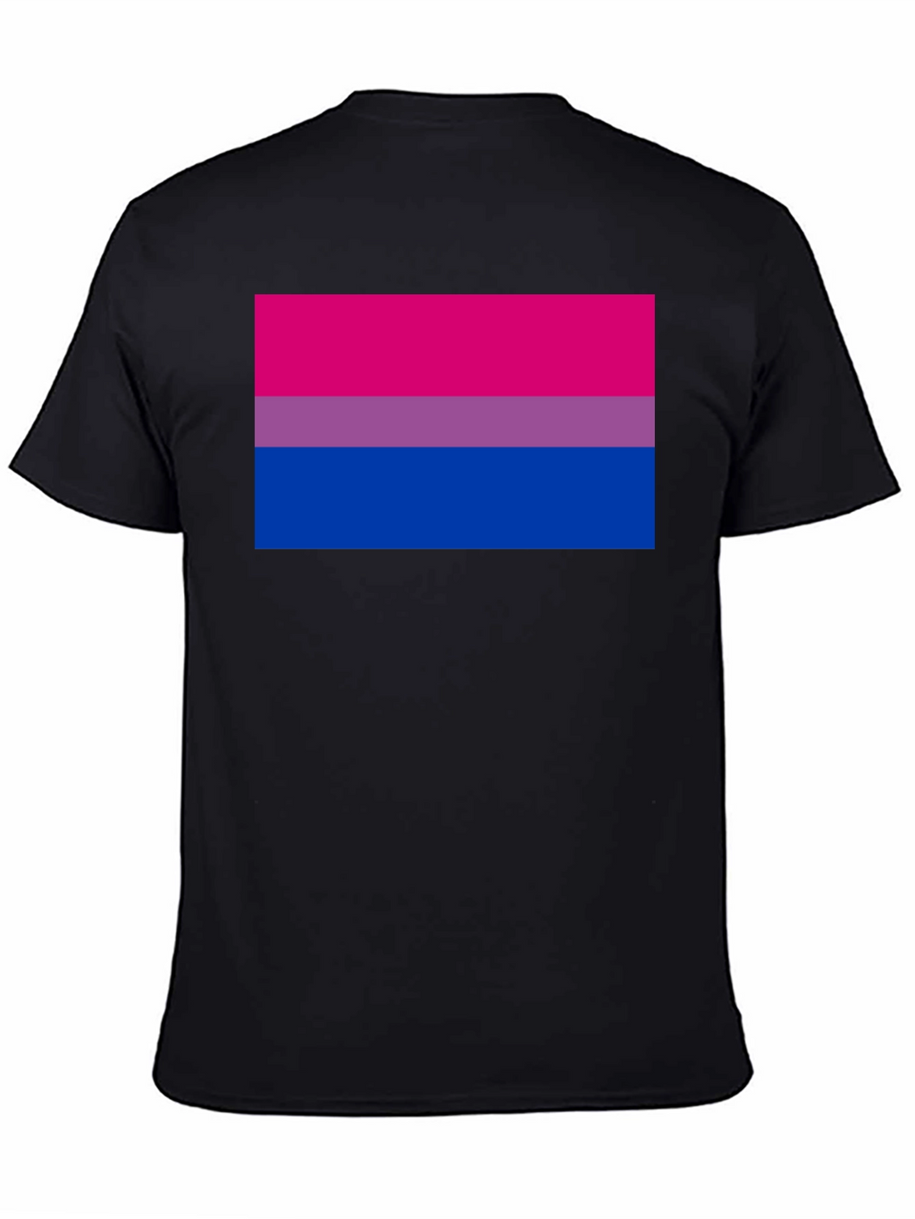 Bisexual Pride Flag Graphic T-Shirt