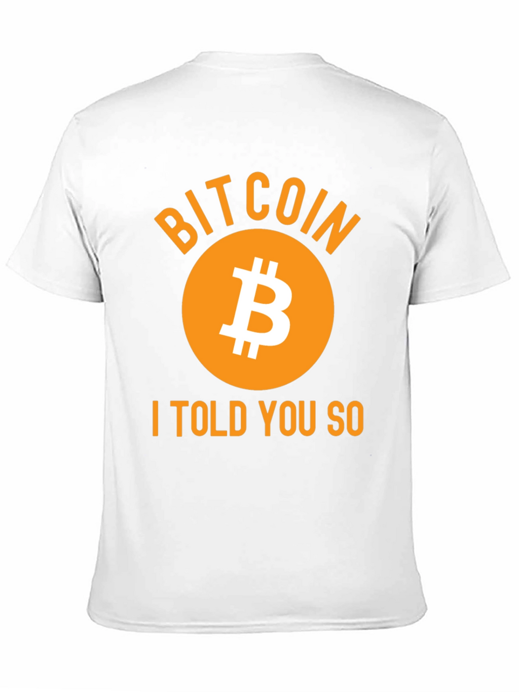 Bitcoin I Told You So Black T-Shirt