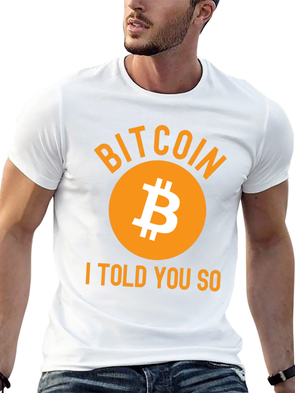 Bitcoin I Told You So Black T-Shirt
