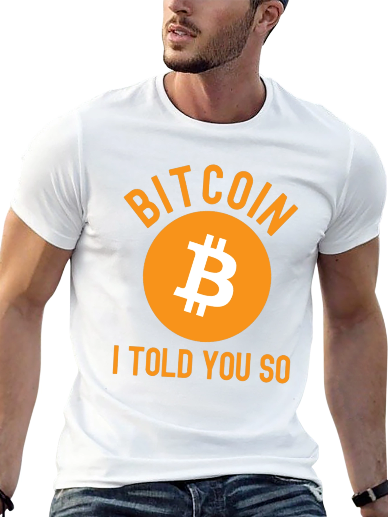 Bitcoin I Told You So Black T-Shirt