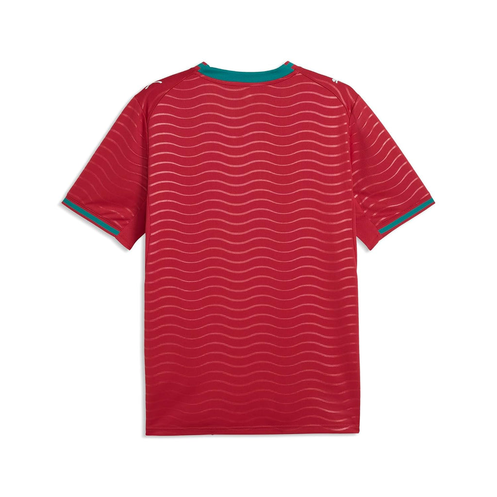 Men's Portugal Home Soccer Jersey - Crew Neck Short Sleeve