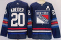 Men's New York Rangers Chris Kreider #20 Blue Game Jerseys