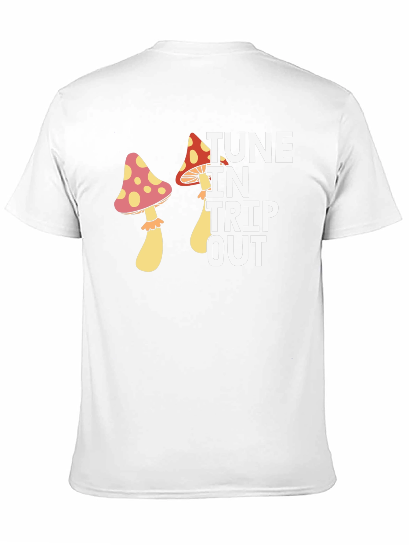 Tune In Trip Out Mushroom Graphic Tee