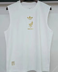 2025 Mexico White México de Oro Pure Cotton Vest Jersey Front