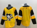 Men's Pittsburgh Penguins Gold Alternate Breakaway Blank Jerseys