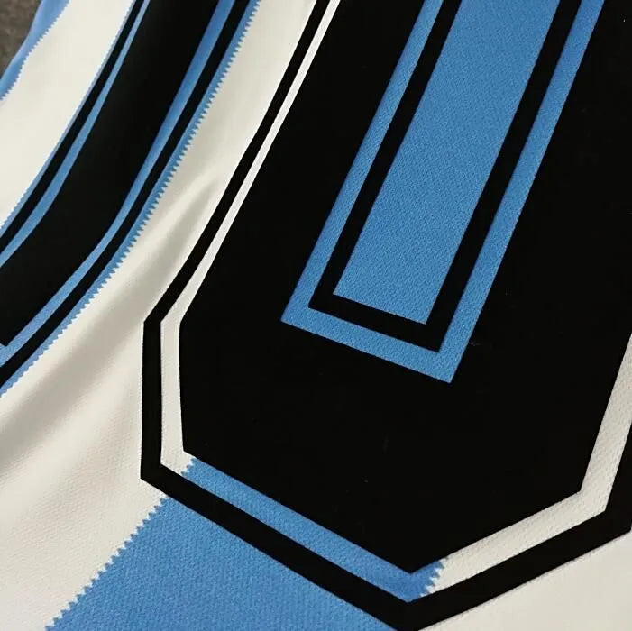 1986 Argentina Home Retro Soccer Jersey Detail 3
