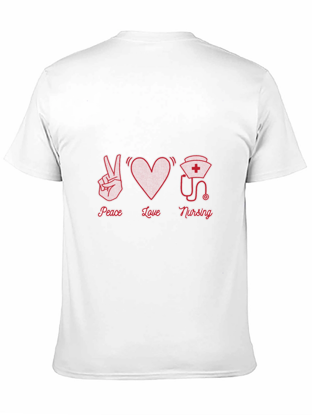 Peace Love Nursing Graphic Tee