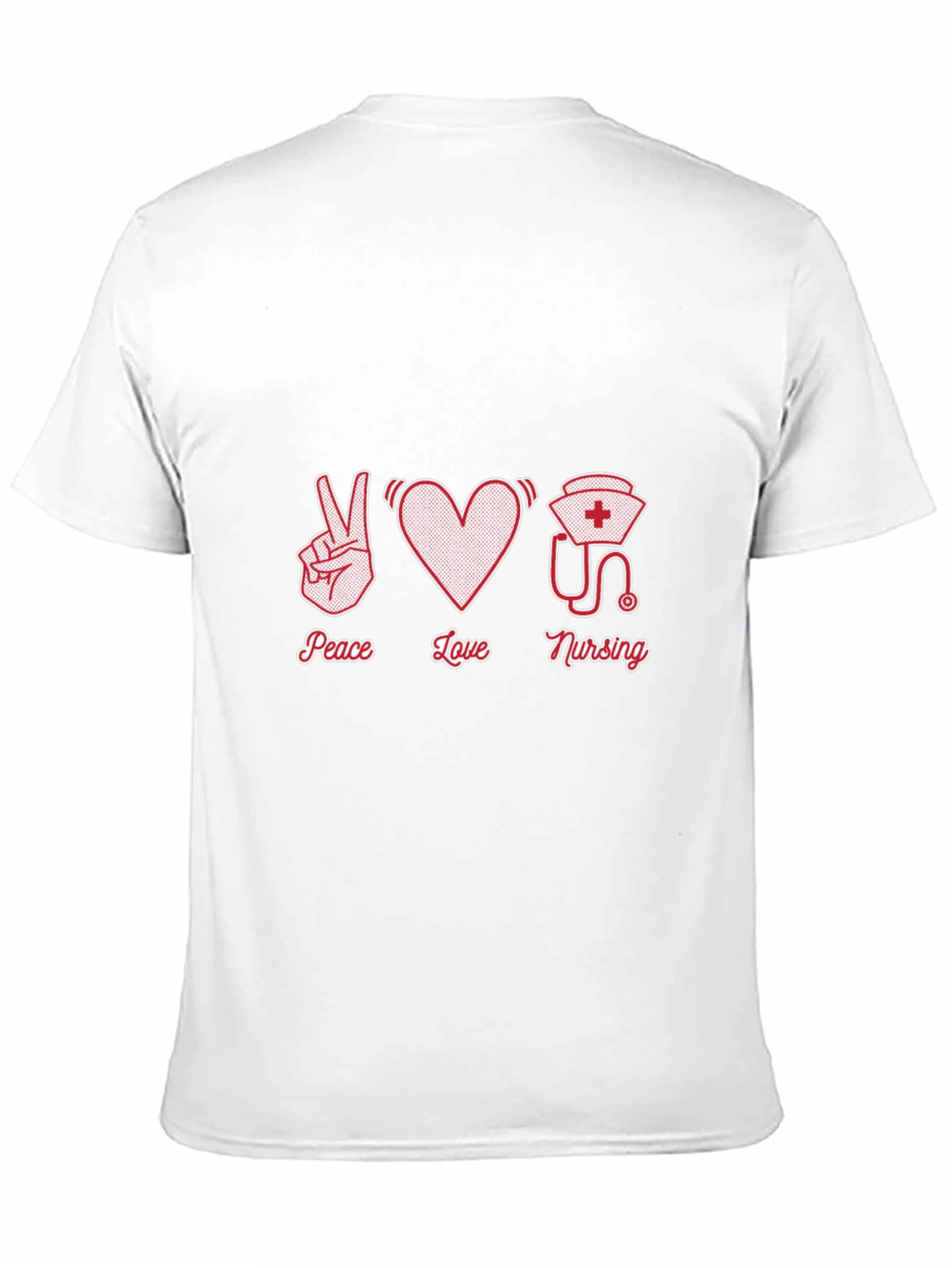 Peace Love Nursing Graphic Tee