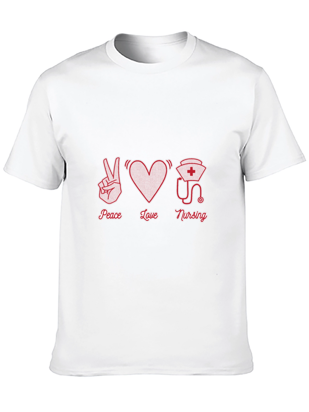 Peace Love Nursing Graphic Tee